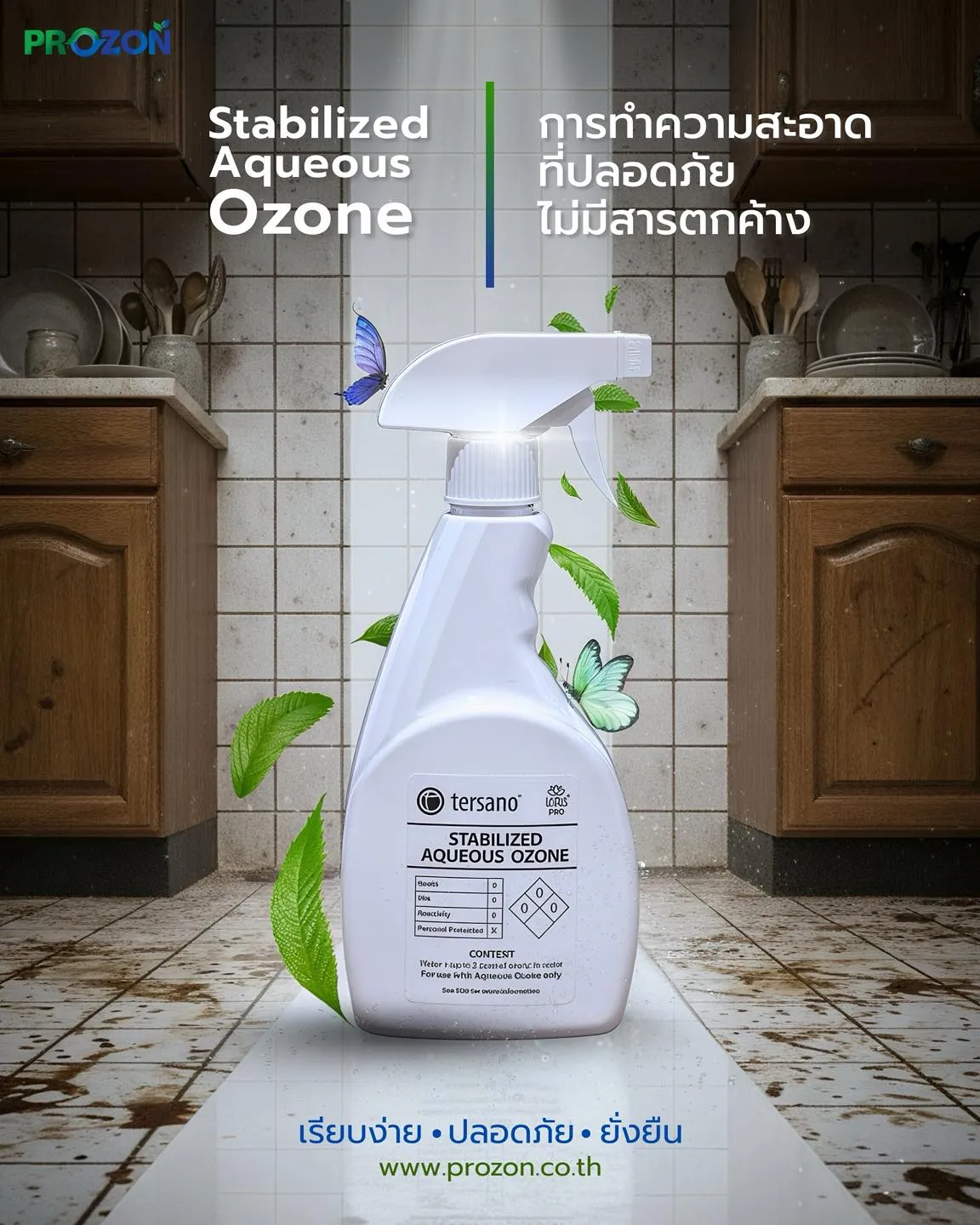 Ever worry that your daily cleaning products might be leaving harmful chemicals in your home around the people you love?